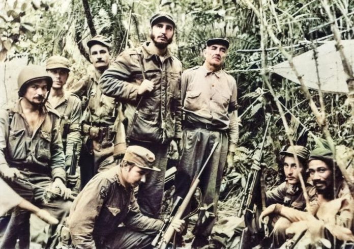 Fidel, Raul, Che, Alberto Bayo